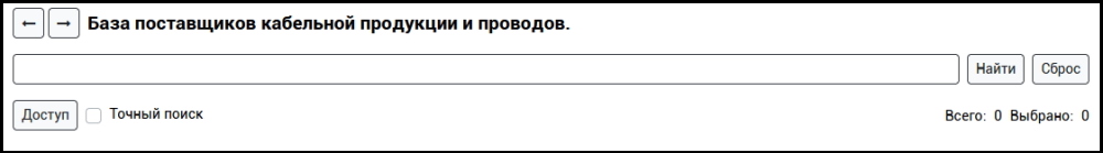 Общая база поставщиков кабеля на КабельРоссии.РФ
